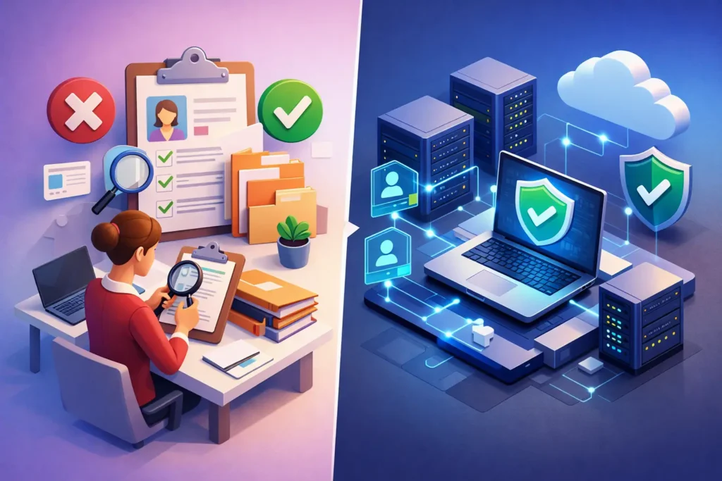 Manual Verification vs API Validation for Compliance