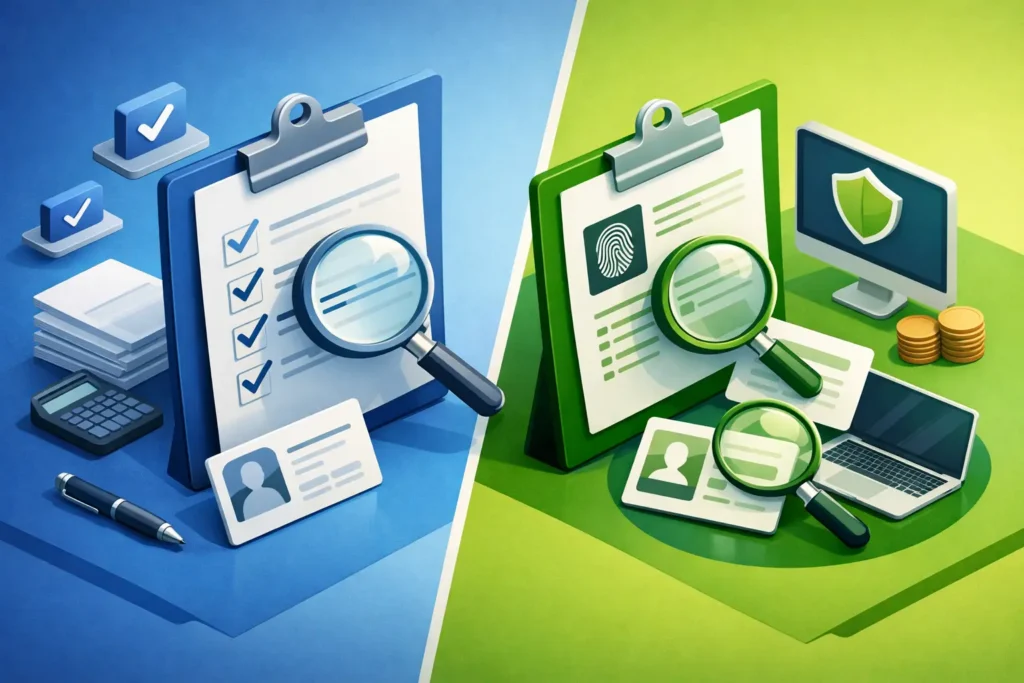 W-9 Review Versus TIN Verification Differences