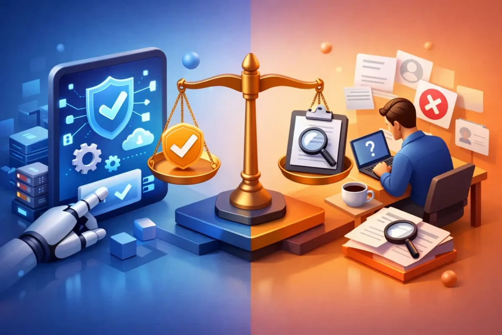 API Verification vs Manual Review: What Wins?