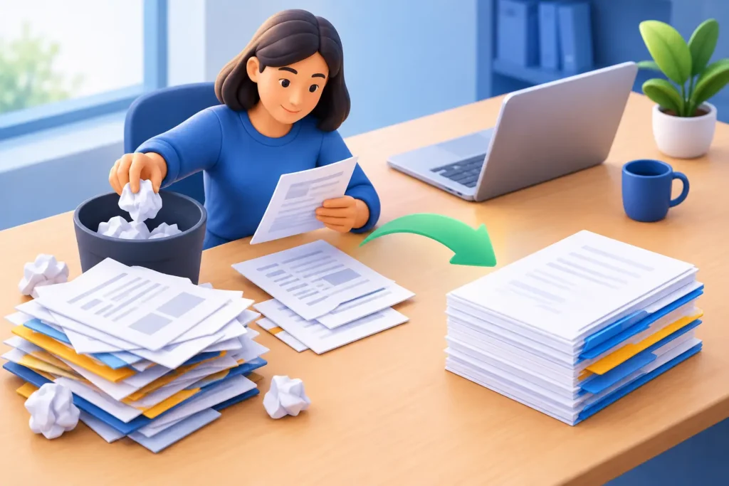 1099 Cleanup Before Filing: A Practical Example